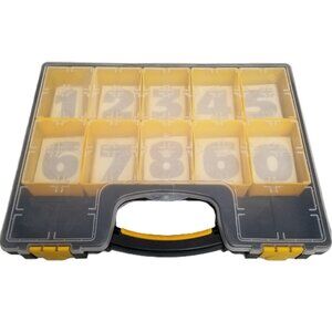 Oracal Vinyl Number Stickers 0-9 Blue Kit 300 Piece Adhesive Decals Trucks